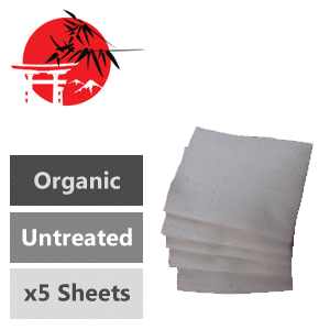 Organic Japanese Cotton x5