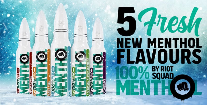 Riot Squad Menthol Range 50ml | E-Liquid | Preview | Vape.co.uk