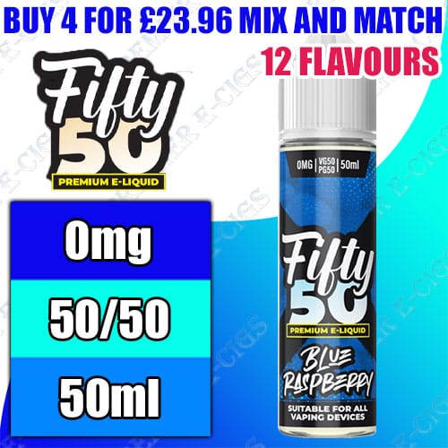 Fifty 50 E Liquids 50ml