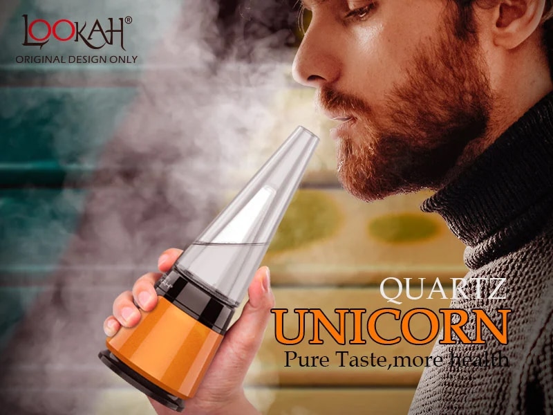 lookah unicorn wax vaporizer details 1