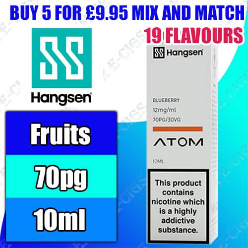 Fruit Flavours – Hangsen Atom 10ml