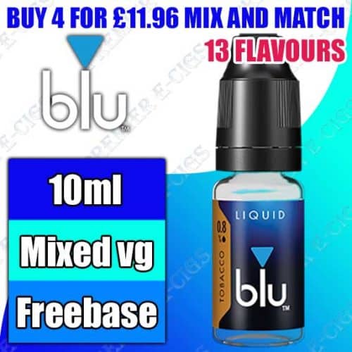 BLU E Liquids 10ml