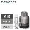 innokin m18 coils and pods